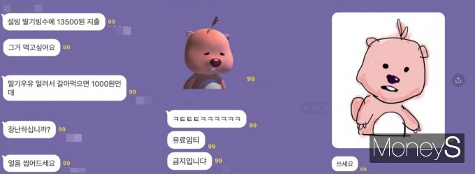 거지방에서는 자신의 소비를 보고하고 유저들의 평가를 받는다. 사진은 카카오톡 거지방 대화 내용 캡처. /사진=카카오톡 오픈채팅방 거지방 캡처