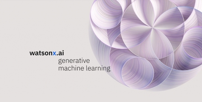 IBM은 최근 자사 연례 행사 '씽크(Think) 2023 콘퍼런스'에서 새로운 인공지능(AI)·데이터 플랫폼 '왓슨X'를 공개했다. /사진=IBM