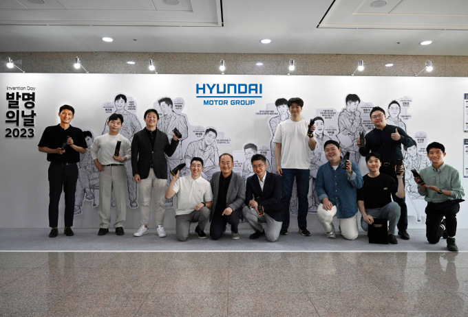 현대차그룹 연구개발본부 수상자들 /사진제공=현대차그룹