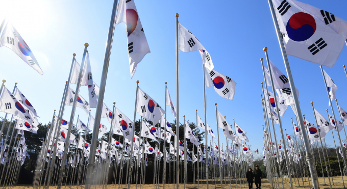 천안 독립기념관 태극기 한마당. / 사진=뉴스1