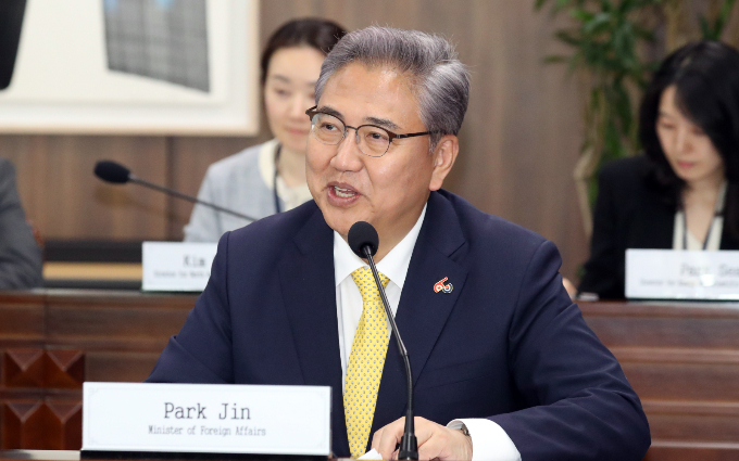 20일 박진 외교부 장관(사진)이 일본 하야시 요시마사 외무상과 회담을 가진다. /사진=뉴스1