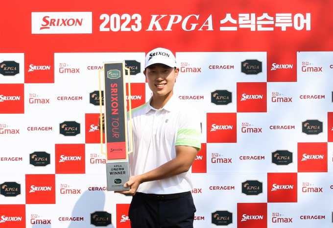 KPGA 스릭슨투어 7차 대회 우승자 정도원. /사진= KPGA
