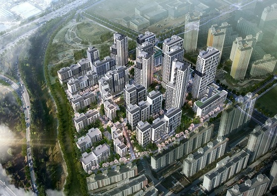 서울주택도시공사(SH)가 공급하는 고덕강일지구3단지 토지임대부주택의 본청약 시점에 가격이 사전청약 발표 기준 대비 더 오를 수 있다는 우려가 내부적으로도 제기됐다. 토지 감정가 산정 시점에 따라 같은 아파트에 사는 주민들도 각자 다른 임대료를 내야 할 수 있다. /사진=뉴스1