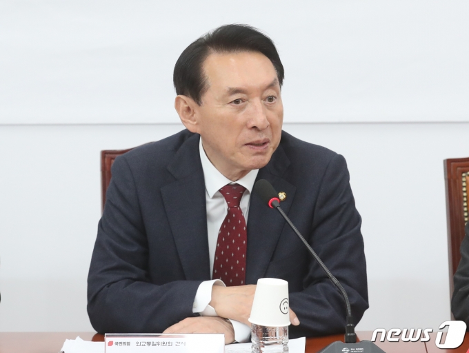 김석기 국민의힘 의원. 2023.4.12/뉴스1 ⓒ News1 송원영 기자