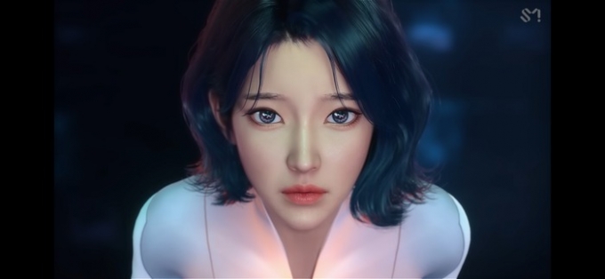 SM엔터테인먼트가 제작한 버추얼 아티스트 나이비스