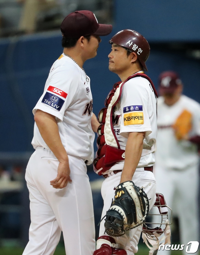 [사진] 정찬헌, 4실점 후 교체