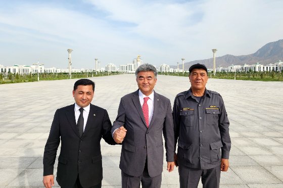 정원주 대우건설 회장, 투르크메니스탄 신도시 건설사업 추진