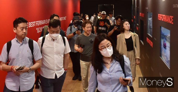[머니S포토] 페라리 세계를 한눈에…'우니베르소 페라리' 국내 첫문