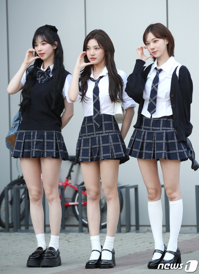 [사진] 에스파, 아픈 지젤 몫까지 열심히 할게요