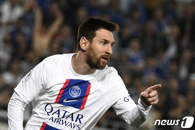 PSG 리오넬 메시. ⓒ AFP=뉴스1