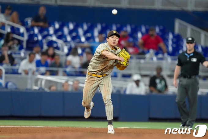 샌디에이고 파드리스 김하성(28). ⓒ AFP=뉴스1