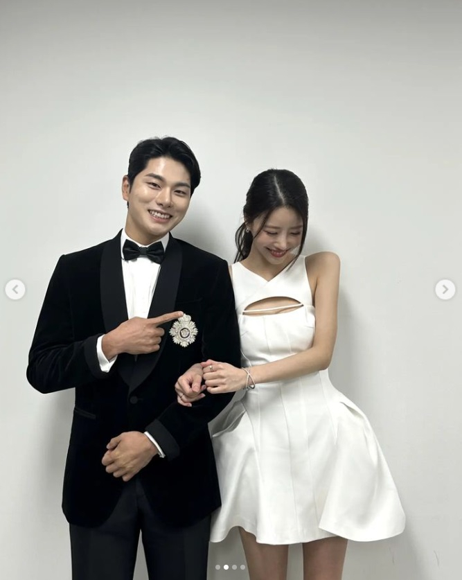  3일 오후 6시30분 방송되는 MBC TV 예능물 '놀면 뭐하니?'에서는 이이경(왼쪽)과 이미주의 열애설 종결 프로젝트 편이 공개된다. /사진=이미주 인스타그램