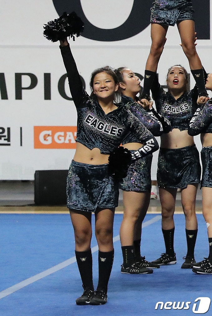 [사진] '치어리딩 코리아 오픈' 참가한 추신수 딸 추소희