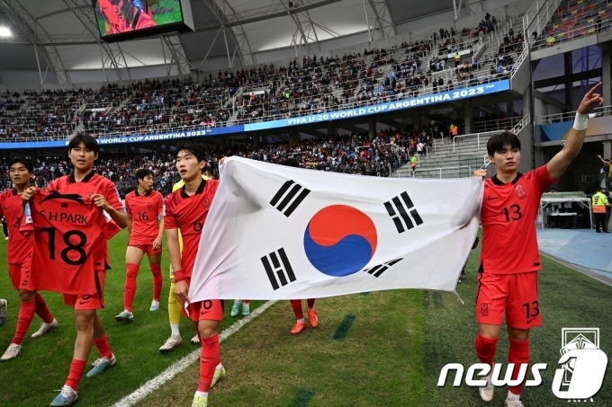 [사진] 대한민국 U20 대표팀, 나이지리아 꺾고 4강 진출