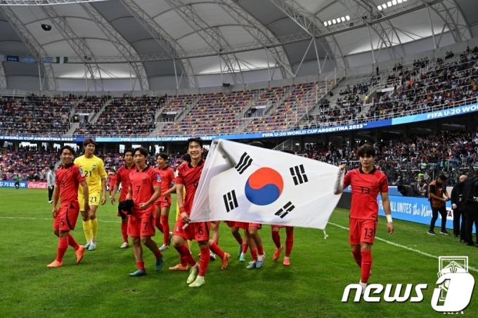 [사진] 대한민국 U20 대표팀, 나이지리아 꺾고 4강 진출
