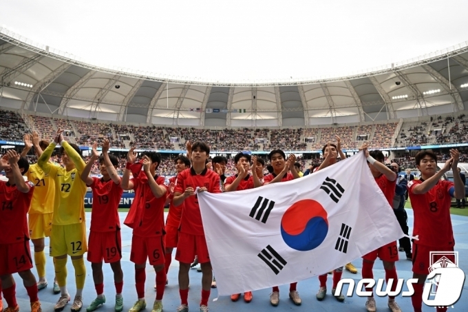 [사진] 4강 진출 쾌거 이룬 대한민국