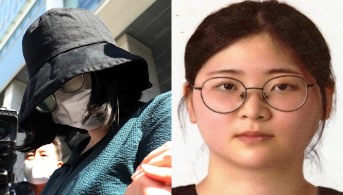 또래 여성을 살해한 후 시신을 훼손·유기한 정유정을 손님으로 태운 택시 기사가 트라우마를 호소하고 있는 것으로 전해졌다. 사진은 포토라인에 선 정유정(왼쪽)의 모습과 경찰이 공개한 정유정의 모습. /사진=뉴스1