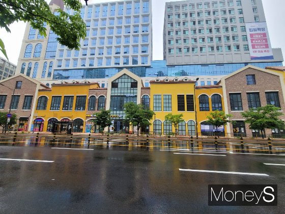 경기도 구리 갈매지구 일대 위치한 '구리갈매 서영아너시티'. 지난해 12월 준공했다. /사진=신유진 기자