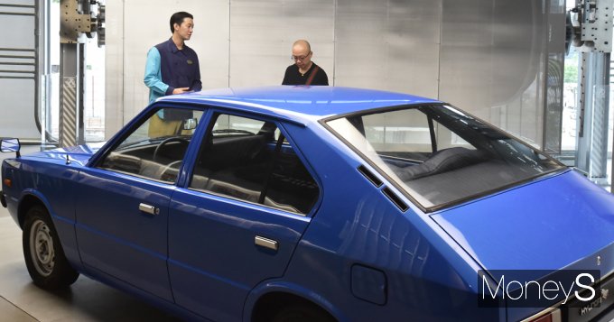 [포토스토리] 다시 만난 국민 아빠車 시초 '포니'