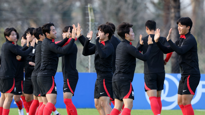 대한민국 U-20 축구 대표팀이 오는 9일 이탈리아를 만나 4강 경기를 치른다. 사진은 U-20 월드컵 축구대표팀이 지난 7일(현지시각) 훈련하는 모습. /사진=대한축구협회 홈페이지 캡처