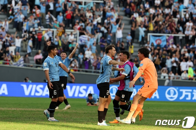 [사진] U20 결승 진출하는 우루과이