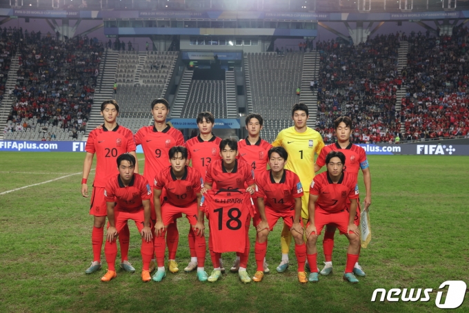 [사진] 대한민국 U-20 대표팀 '가자 결승으로'