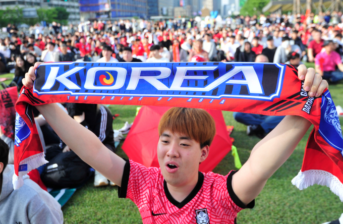 "대한민국!"/사진=장동규 기자