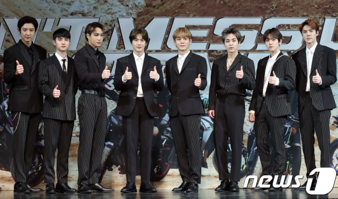 그룹 엑소(EXO) ⓒ News1 권현진 기자