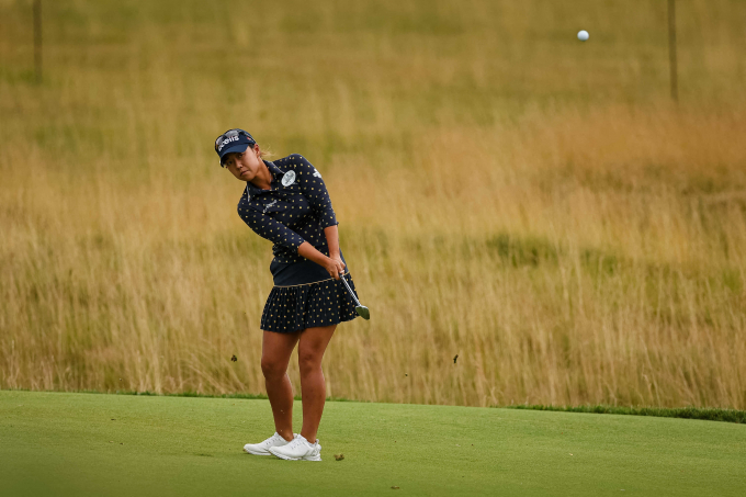 신지은이 LPGA 투어 숍라이트 클래식 1라운드에서 공동 2위에 자리했다. 사진은 신지은의 지난해 LPGA 투어 대회 경기 모습. /사진= 로이터