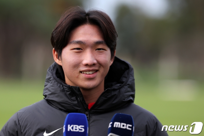 [사진] U20 김용학 '이스라엘전 앞둔 각오는?'
