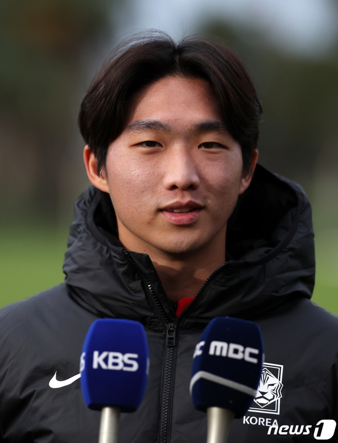 [사진] U20 김용학 '이스라엘전 다짐은?'