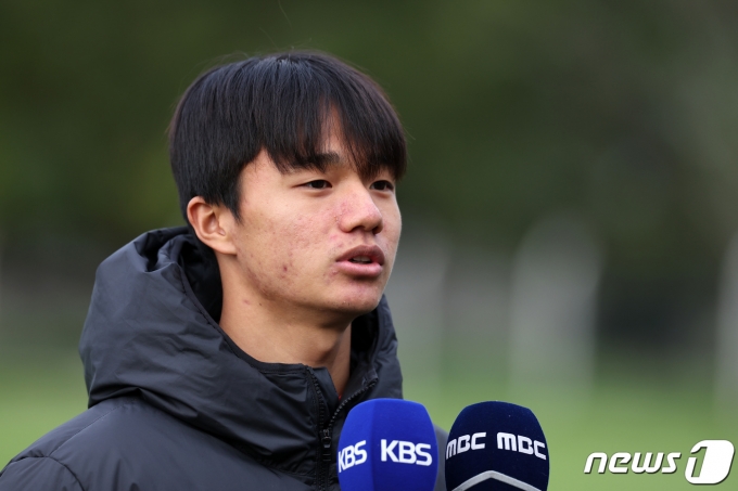 [사진] U20 박창우 '이스라엘전 각오는?'