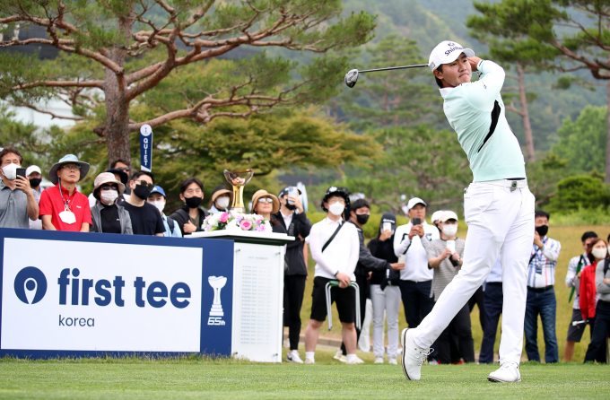 김성현이 PGA 투어 캐나다 오픈 3라운드에서 공동 20위에 자리했다. 사진은 지난해 KPGA 선수권대회에 출전한 김성현의 경기 모습. /사진= KPGA