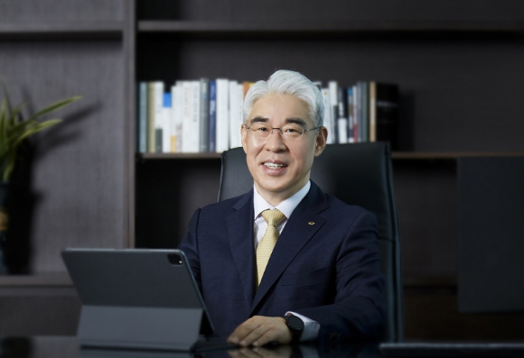 김기환 KB손보 대표가 오는 23일 해외법인 직원들과 워크숍을 갖는다./사진=KB손보