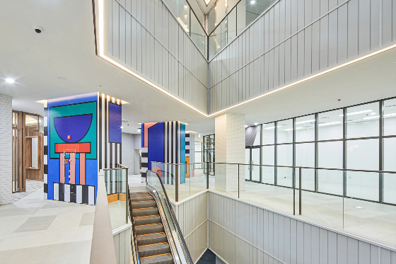 청량리역 한양수자인 아트포레스트(상업시설) 내부. /사진제공=한양 