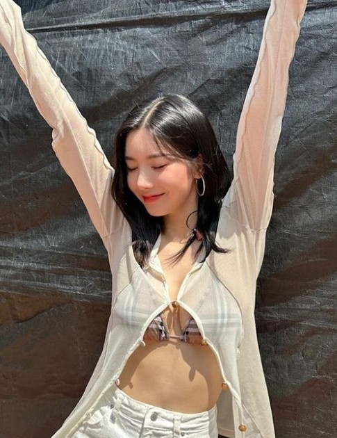 권은비가 워터밤 출연 당시 사진을 공개했다. /사진=권은비 인스타그램