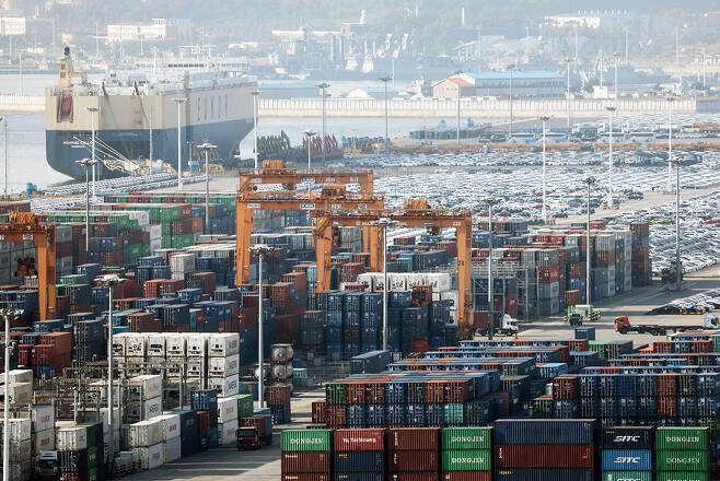 7월 1~10일 수출이 전년동기대비 14.8% 감소했다. /사진=뉴시스