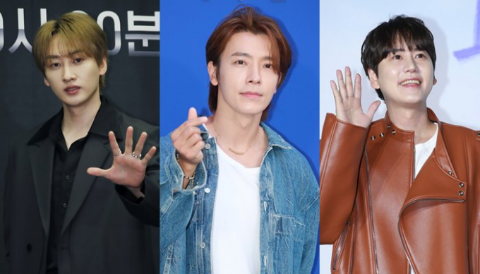 슈퍼주니어 멤버 은혁, 동해, 규현이 SM엔터테인먼트를 떠나는 가운데 이들의 향후 거처에 관심이 쏠리고 있다. 사진은 지난해 8월 서울 마포구 상암 스탠포드호텔에서 열린 Mnet '스트릿 맨 파이터'(스맨파) 제작발표회에 참석한 은혁(왼쪽부터), 지난 6일 서울 서초구 서울웨이브아트센터에서 열린 패션 브랜드 '타임(TIME) 23FW 패션쇼'에 참석한 동해, 같은 날 서울 용산구 CGV 용산아이파크몰에서 열린 넷플릭스 새 예능 '열아홉 스물' 제작발표회에 참석한 규현. /사진=뉴스1