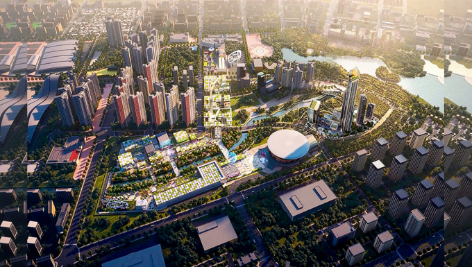 CJ라이브시티 조감도. /사진=CJ ENM