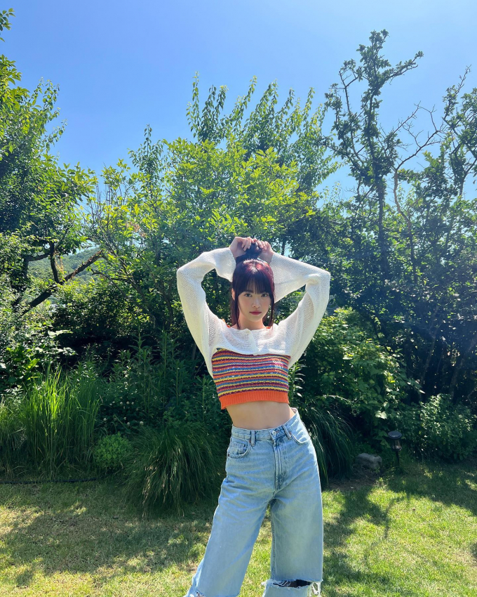 사진=르세라핌 홍은채 인스타그램