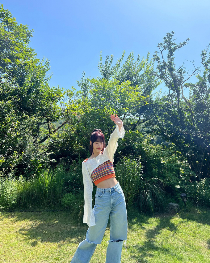 사진=르세라핌 홍은채 인스타그램