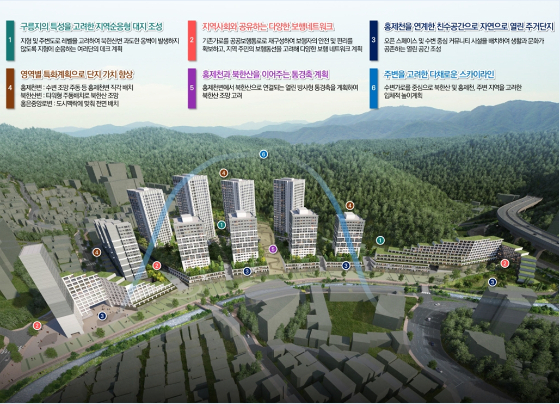  홍은동 8-400일대 신통기획 종합구상도. /자료제공=서울시 