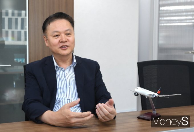 유명섭 에어프레미아 대표는 앞으로 사업에도 자신감을 보였다. /사진=장동규 기자