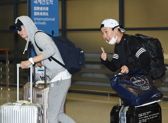 유재석과 하하가 놀면 뭐하니에서 예능 시조새 다운 활약을 예고했다. /사진=뉴스1