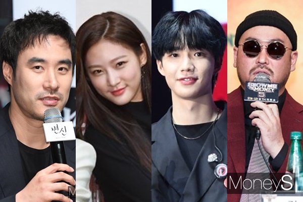 주운전을 한 배우 김새론, 배성우, 가수 길이 복귀의 소식을 전하고 있지만, 대중들의 반응은 싸늘하다. 사진은 배우 배성우, 김새론, 가수 임영민, 길(왼쪽부터). /사진=장동규 기자