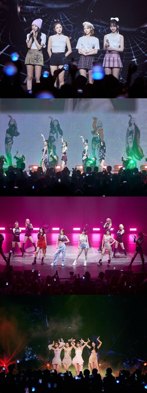 애스파가 미국 애틀란타 공연을 성황리에 마쳤다. /사진=SM