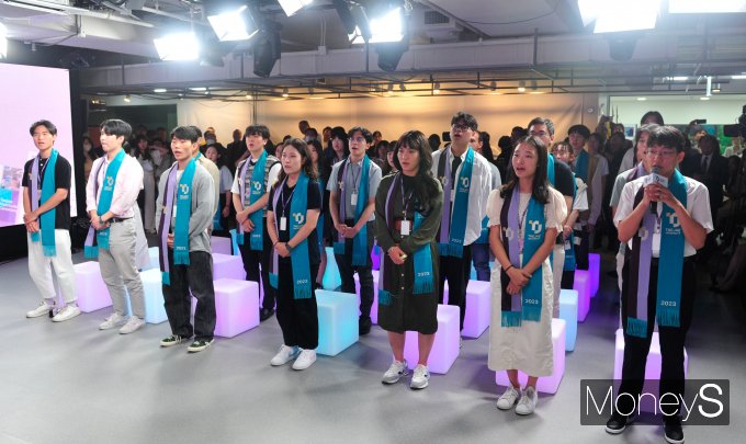 [머니S포토] 태재대 신입생 입학선서