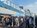 지난 9일 '강서 수산시장 수산대축제'에서 할인 쿠폰을 받기 위해 줄을 선 시민들. 내리쬐는 햇빛이 뜨거워 양산이나 손, 모자로 얼굴을 가리고 있다. /사진=김지연 기자