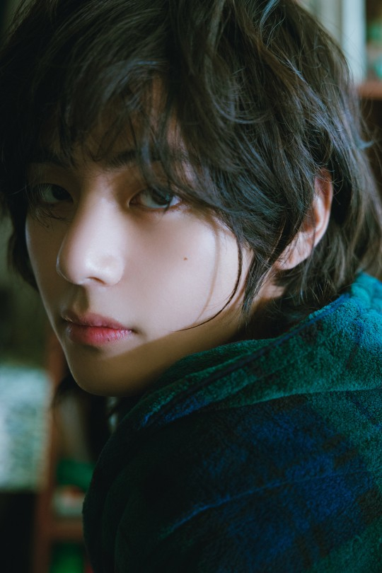 방탄소년단(BTS) 멤버 뷔가 첫 솔로앨범으로 일본 오리콘 차트 음원·음반 부문을 석권했다. /사진=빅히트 뮤직