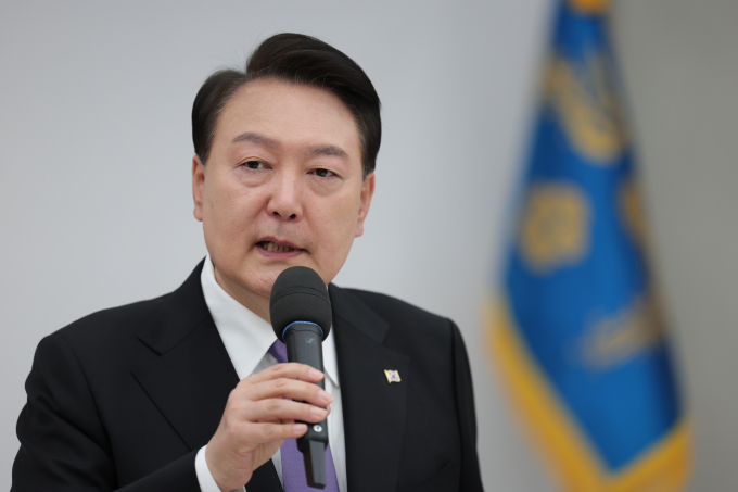 국민의힘 내에서 총선 출마를 위한 경쟁이 격화될 것으로 보인다. 사진은 윤 대통령. /사진=뉴스1